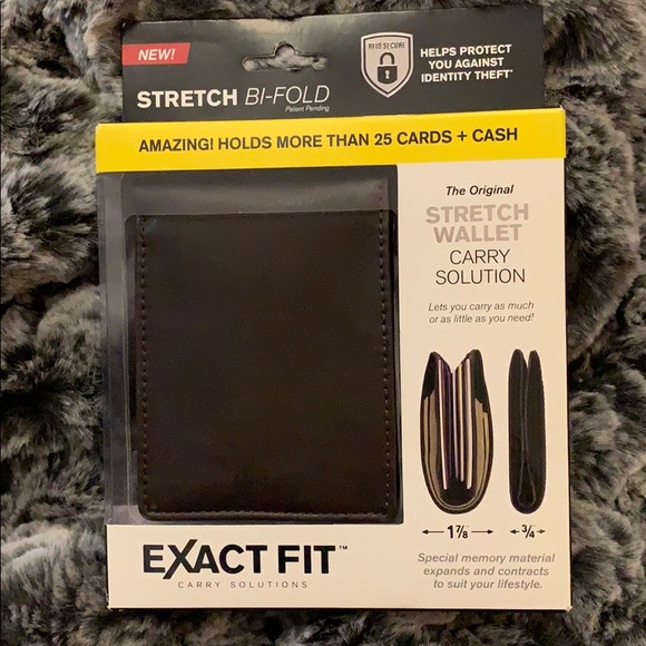 Bifold Exact Fit Wallet - Picture 1 of 8